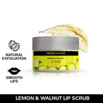 Buy FACES CANADA Lemon & Walnut Lip Scrub, 10g | Exfoliates & Brightens For Soft, Smooth, Glowing, Healthy Lips | Intensive Hydration For Dry Chapped Lips | Buttery Soft Texture | No Sulphates & Alcohol - Purplle