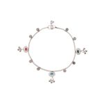 Buy Silvermerc Designs Modern Silver Anklets Traditional Everyday Wear Handcrafted Paijeb. - Purplle