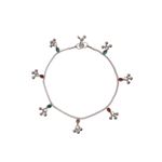 Buy Silvermerc Designs Silver Anklets Traditional Kolusu Payal for Women - Purplle