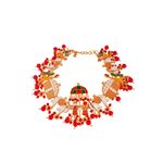Buy Silvermerc Designs Traditional Bridal Palki Payal Anklet - Purplle