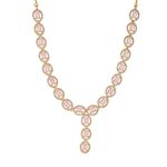 Buy Silvermerc Designs American Diamond Jewellery Set - Purplle