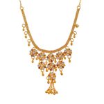 Buy Silvermerc Designs Gold Plated Ghungroo Beaded Jewelry Set - Purplle