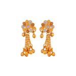 Buy Silvermerc Designs Gold Plated Ghungroo Beaded Jewelry Set - Purplle