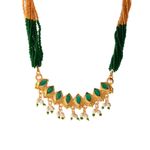 Buy Silvermerc Designs Gold Plated Artificial Necklace Jewellery Set For women - Purplle