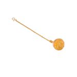 Buy Silvermerc Designs Gold plated Gujar Borla Mangtika - Purplle