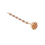 Buy Silvermerc Designs Kundan Meenakari traditional Borla Rakhdi Maangtika - Purplle