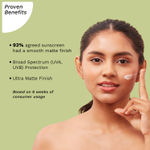 Buy Pilgrim Squalane Ultra Matte Sunscreen SPF 50 PA+++ For Women & Men | Broad Spectrum Protection/UVA/UVB/Blue Light Protection | All skin types, 50 gm - Purplle