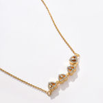 Buy SOHI Silver-Toned Gold-Plated Minimal Necklace - Purplle