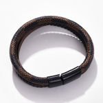 Buy SOHI Women Brown Leather Multistrand Bracelet - Purplle