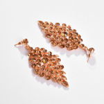 Buy SOHI Gold-Plated Brown Stone Studded Jewellery Set - Purplle