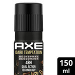 Buy Axe Dark Temptation Long Lasting Deodorant Bodyspray For Men 150 ml - Purplle