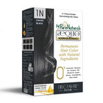 Buy Aequo Organic Dermatologist Recommended Permanent Cream Hair Color Kit 1N Caviar Jet Black 160ml - Purplle