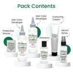 Buy Aequo Organic Dermatologist Recommended Permanent Cream Hair Color Kit 1N Caviar Jet Black 160ml - Purplle