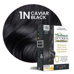 Buy Aequo Organic Dermatologist Recommended Permanent Cream Hair Color Kit 1N Caviar Jet Black 160ml - Purplle