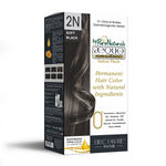 Buy Aequo Organic Damage Free Cream Hair Color Salon Pack 2N Blackish Brown 120ml - Purplle
