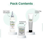 Buy Aequo Organic Damage Free Cream Hair Color Salon Pack 4G Golden Medium Brown 120 ml - Purplle
