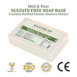 Buy Hasthkar Handmades Paraben Sls Free Glycerine Pour & Melt Soap Base 500 gm - Purplle