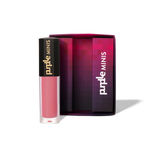 Buy Purplle Ultra HD Matte Mini Liquid Lipstick, Pink - My First Night Out 23 | Highly Pigmented | Non-drying | Long Lasting | Easy Application | Water Resistant | Transferproof | Smudgeproof (1.6 ml) - Purplle