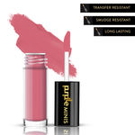 Buy Purplle Ultra HD Matte Mini Liquid Lipstick, Pink - My First Night Out 23 | Highly Pigmented | Non-drying | Long Lasting | Easy Application | Water Resistant | Transferproof | Smudgeproof (1.6 ml) - Purplle