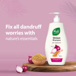 Buy Nyle Naturals Onion Anti-Dandruff Shampoo, With Onion and Fenugreek, Gental & Soft, pH Balanced and Paraben Free, For Men & Women,800ml - Purplle
