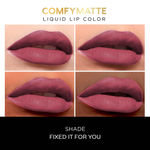 Buy FACES CANADA Comfy Matte Liquid Lipstick - Fixed It For You 11, 1.2 ml | Comfortable 10HR Longstay | Intense Matte Color | Almond Oil & Vitamin E Infused | Super Smooth | No Dryness | No Alcohol - Purplle