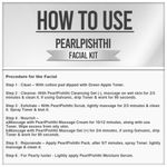 Buy Vedicline Pearl Pishthi Facial Kit, Reduce Dark Spots, Pigmentation & Uneven Skin with Jasmine Oil, Olive Oil And Pearl Powder Gives Pearl Like Glow, 600ml - Purplle