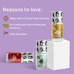 Buy Elitty Mad Over Nails- Nail Paint, Glossy - Meta Verse (Purple), Makeup for Teenagers -6 ml - Purplle