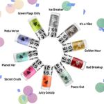 Buy Elitty Mad Over Nails- Nail Paint, Glossy - Ice Breaker (Silver), Makeup for Teenagers -6 ML - Purplle