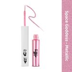 Buy Elitty Liquid Pop Coloured Eyeliner- Space Goddess (Metallic Pink) Makeup for Teens -4 ML - Purplle