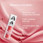 Buy Elitty Jelly Lips -Lip Gloss - Pretty Chill (Pink) High Shine, Glossy Finish,Makeup For Teens - 4 ml - Purplle