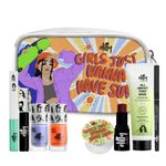Buy Elitty Girls Just wanna have sun Kit - Complete Makeup Kit for Teens (2 Nail Paint|1 Eyeliner|1 Kajal|1 Mascara |1 Tint|1 BB Cream(Light) ) Pack of 7 Gifting Set - Purplle