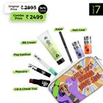 Buy Elitty Girls Just wanna have sun Kit - Complete Makeup Kit for Teens (2 Nail Paint|1 Eyeliner|1 Kajal|1 Mascara |1 Tint|1 BB Cream(Light) ) Pack of 7 Gifting Set - Purplle