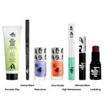 Buy Elitty Girls Just wanna have sun Kit - Complete Makeup Kit for Teens (2 Nail Paint|1 Eyeliner|1 Kajal|1 Mascara |1 Tint|1 BB Cream(Light) ) Pack of 7 Gifting Set - Purplle