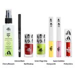 Buy Elitty Born To Be Bold Kit - Complete Makeup Kit for Teens ( 2 Nail Paints |2 Eyeliners |1 Kajal|1 Lip Gloss | 1 Face Mist ) - Pack of 7 Gifting Set - Purplle