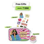Buy Elitty Born To Be Bold Kit - Complete Makeup Kit for Teens ( 2 Nail Paints |2 Eyeliners |1 Kajal|1 Lip Gloss | 1 Face Mist ) - Pack of 7 Gifting Set - Purplle