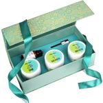 Buy Old Tree Skin Care Gift Set |Rakhi Gift for Brother & Sister |Hamper includes Body Scrub, Face Serum, Aloe Vera Gel & Body Butter|Premium Gift Hamper -Pack Of 2 - Purplle