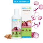 Buy Mamaearth Onion Hair Oil with Onion Oil & Redensyl for Hair Fall Control - 150 ml - Purplle