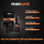 Buy ManSure Massage Oil for Mens Health - 1 Pack (30 ml) - Purplle