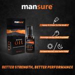 Buy ManSure Massage Oil for Mens Health - 1 Pack (30 ml) - Purplle