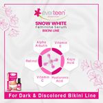 Buy everteen Snow White Feminine Serum for Bikini Line in Women - 2 Packs (30ml Each) - Purplle