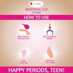 Buy everteen XS Menstrual Cup (Extra Small) for Periods in Teenage Girls - 2 Packs (16ml Capacity Each) - Purplle