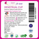 Buy everteen XS Menstrual Cup (Extra Small) for Periods in Teenage Girls - 2 Packs (16ml Capacity Each) - Purplle