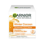 Buy Garnier Skin Naturals, Winter Cocoon Nourishing Cold Cream Nourishes & Softens Dry Skin (40 g) - Purplle