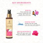Buy Khadi Essentials 100% Pure Wild Rose Water For Face with Deshi Gulaab For Deep Hydration, 100ml - Purplle