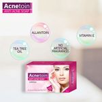 Buy Leeford Women's Acnetoin Anti Acne Bathing Soap 75g Pack of 6 - Enriched With Tea Tree Oil & Vitamin E | Helps in Acne & Pimples - Purplle