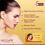 Buy Meglow Golden Glitters Facial Kit for women with complete 5 step facial system formula for Glowing skin 105g - Pack of 1 - Purplle