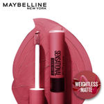 Buy Maybelline New York Sensational Liquid Matte Lipstick, Weightless Comfort - 04 Easy Berry|7 ml - Purplle
