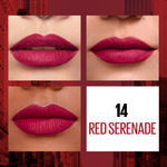 Buy Maybelline New York Sensational Liquid Matte Lipstick 14 Red Serenade (7 ml) - Purplle