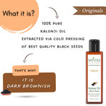 Buy Mystiq Living Originals - Kalonji Oil (Onion Black seed )-(200 ml) - Purplle