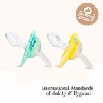 Buy Mee Mee Baby Pacifier (Orthodontic Nipple, Yellow/Green) - Purplle